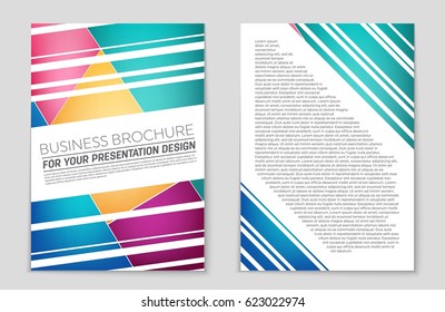 Abstract vector layout background set. For art template design, list, front page, mockup brochure theme style, banner, idea, cover, booklet, print, flyer, book, blank, card, ad, sign, sheet,, a4