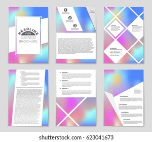 Abstract vector layout background set. For art template design, list, page, mockup brochure theme style, banner, idea, cover, booklet, print, flyer, book, blank, card, ad, sign, sheet,, a4
