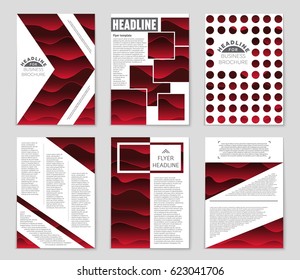 Abstract vector layout background set. For art template design, list, page, mockup brochure theme style, banner, idea, cover, booklet, print, flyer, book, blank, card, ad, sign, sheet,, a4.