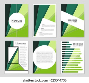 Abstract vector layout background set. For art template design, list, front page, mockup brochure theme style, banner, idea, cover, booklet, print, flyer, book, blank, card, ad, sign, sheet,, a4