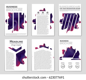 Abstract vector layout background set. For art template design, list, front page, mockup brochure theme style, banner, idea, cover, booklet, print, flyer, book, blank, card, ad, sign, sheet,, a4.