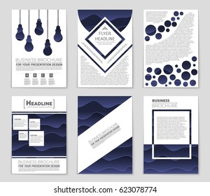 Abstract vector layout background set. For art template design, list, page, mockup brochure theme style, banner, idea, cover, booklet, print, flyer, book, blank, card, ad, sign, sheet,, a4.