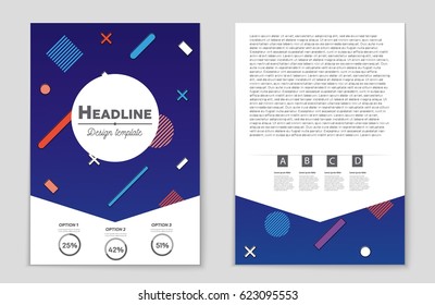 Abstract vector layout background set. For art template design, list, front page, mockup brochure theme style, banner, idea, cover, booklet, print, flyer, book, blank, card, ad, sign, sheet,, a4