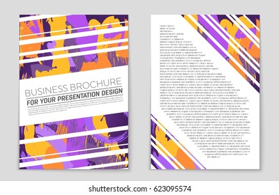 Abstract vector layout background set. For art template design, list, front page, mockup brochure theme style, banner, idea, cover, booklet, print, flyer, book, blank, card, ad, sign, sheet,, a4.