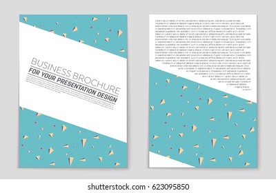Abstract vector layout background set. For art template design, list, front page, mockup brochure theme style, banner, idea, cover, booklet, print, flyer, book, blank, card, ad, sign, sheet,, a4