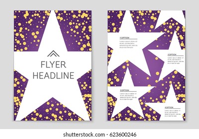 Abstract vector layout background set. For art template design, list, front page, mockup brochure theme style, banner, idea, cover, booklet, print, flyer, book, blank, card, ad, sign, sheet,, a4