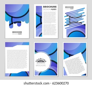 Abstract vector layout background set. For art template design, list, front page, mockup brochure theme style, banner, idea, cover, booklet, print, flyer, book, blank, card, ad, sign, sheet,, a4