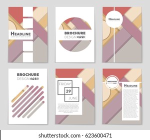Abstract vector layout background set. For art template design, list, front page, mockup brochure theme style, banner, idea, cover, booklet, print, flyer, book, blank, card, ad, sign, sheet,, a4