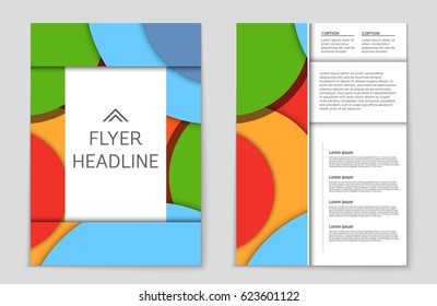 Abstract vector layout background set. For art template design, list, front page, mockup brochure theme style, banner, idea, cover, booklet, print, flyer, book, blank, card, ad, sign, sheet,, a4