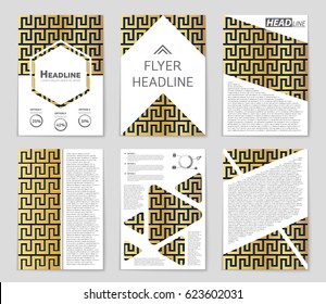Abstract vector layout background set. For art template design, list, page, mockup brochure theme style, banner, idea, cover, booklet, print, flyer, book, blank, card, ad, sign, sheet,, a4.