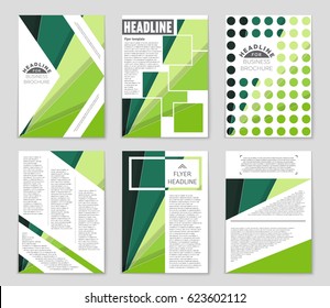 Abstract vector layout background set. For art template design, list, front page, mockup brochure theme style, banner, idea, cover, booklet, print, flyer, book, blank, card, ad, sign, sheet,, a4