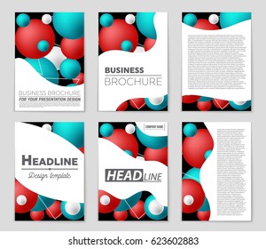 Abstract vector layout background set. For art template design, list, front page, mockup brochure theme style, banner, idea, cover, booklet, print, flyer, book, blank, card, ad, sign, sheet,, a4