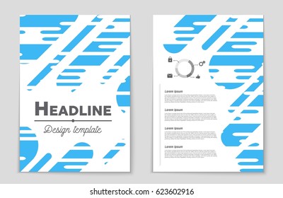 Abstract vector layout background set. For art template design, list, front page, mockup brochure theme style, banner, idea, cover, booklet, print, flyer, book, blank, card, ad, sign, sheet,, a4