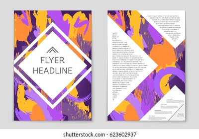 Abstract vector layout background set. For art template design, list, front page, mockup brochure theme style, banner, idea, cover, booklet, print, flyer, book, blank, card, ad, sign, sheet,, a4.