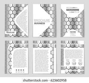 Abstract vector layout background set. For art template design, list, front page, mockup brochure theme style, banner, idea, cover, booklet, print, flyer, book, blank, card, ad, sign, sheet,, a4