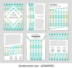 Abstract vector layout background set. For art template design, list, page, mockup brochure theme style, banner, idea, cover, booklet, print, flyer, book, blank, card, ad, sign, sheet,, a4.
