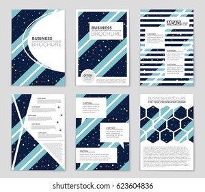 Abstract vector layout background set. For art template design, list, page, mockup brochure theme style, banner, idea, cover, booklet, print, flyer, book, blank, card, ad, sign, sheet,, a4