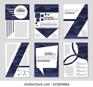 Abstract vector layout background set. For art template design, list, page, mockup brochure theme style, banner, idea, cover, booklet, print, flyer, book, blank, card, ad, sign, sheet,, a4.
