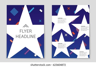 Abstract vector layout background set. For art template design, list, front page, mockup brochure theme style, banner, idea, cover, booklet, print, flyer, book, blank, card, ad, sign, sheet,, a4