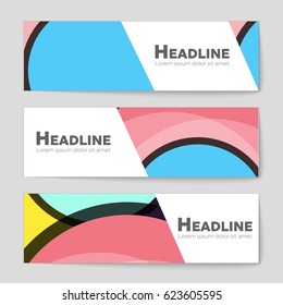 Abstract vector layout background set. For art template design, list, front page, mockup brochure theme style, banner, idea, cover, booklet, print, flyer, book, blank, card, ad, sign, sheet,,