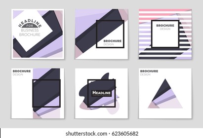 Abstract vector layout background set. For art template design, list, front page, mockup brochure theme style, banner, idea, cover, booklet, print, flyer, book, blank, card, ad, sign, sheet,, 