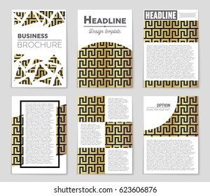 Abstract vector layout background set. For art template design, list, page, mockup brochure theme style, banner, idea, cover, booklet, print, flyer, book, blank, card, ad, sign, sheet,, a4.