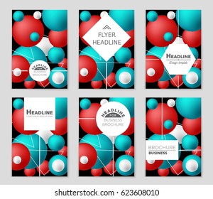 Abstract vector layout background set. For art template design, list, front page, mockup brochure theme style, banner, idea, cover, booklet, print, flyer, book, blank, card, ad, sign, sheet,, a4