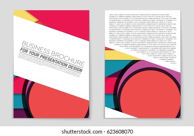 Abstract vector layout background set. For art template design, list, front page, mockup brochure theme style, banner, idea, cover, booklet, print, flyer, book, blank, card, ad, sign, sheet,, 