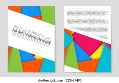 Abstract vector layout background set. For art template design, list, front page, mockup brochure theme style, banner, idea, cover, booklet, print, flyer, book, blank, card, ad, sign, sheet,, a4
