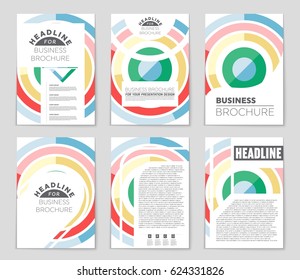 Abstract vector layout background set. For art template design, list, page, mockup brochure theme style, banner, idea, cover, booklet, print, flyer, book, blank, card, ad, sign, sheet,, a4