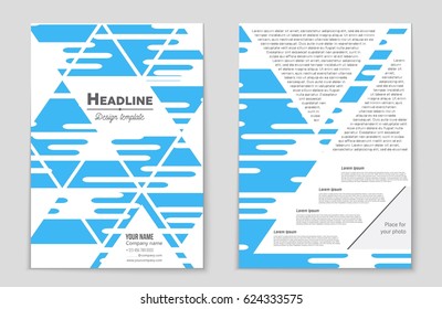 Abstract vector layout background set. For art template design, list, front page, mockup brochure theme style, banner, idea, cover, booklet, print, flyer, book, blank, card, ad, sign, sheet,, a4
