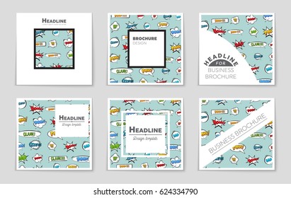 Abstract vector layout background set. For art template design, list, page, mockup brochure theme style, banner, idea, cover, booklet, print, flyer, book, blank, card, ad, sign, sheet,, a4.