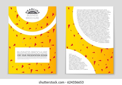 Abstract vector layout background set. For art template design, list, front page, mockup brochure theme style, banner, idea, cover, booklet, print, flyer, book, blank, card, ad, sign, sheet,, a4