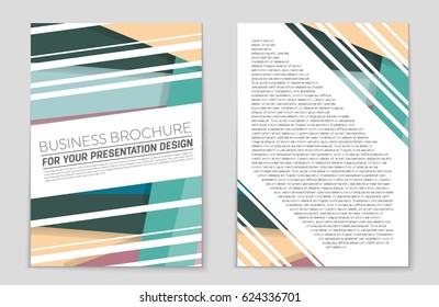 Abstract vector layout background set. For art template design, list, front page, mockup brochure theme style, banner, idea, cover, booklet, print, flyer, book, blank, card, ad, sign, sheet,, a4