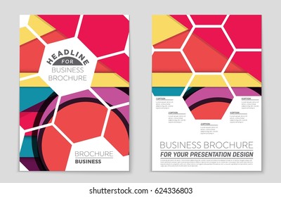 Abstract vector layout background set. For art template design, list, front page, mockup brochure theme style, banner, idea, cover, booklet, print, flyer, book, blank, card, ad, sign, sheet,, a4