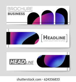 Abstract vector layout background set. For art template design, list, front page, mockup brochure theme style, banner, idea, cover, booklet, print, flyer, book, blank, card, ad, sign, sheet,, a4