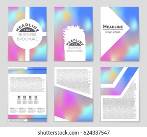 Abstract vector layout background set. For art template design, list, page, mockup brochure theme style, banner, idea, cover, booklet, print, flyer, book, blank, card, ad, sign, sheet,, a4