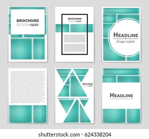 Abstract vector layout background set. For art template design, list, front page, mockup brochure theme style, banner, idea, cover, booklet, print, flyer, book, blank, card, ad, sign, sheet,, a4