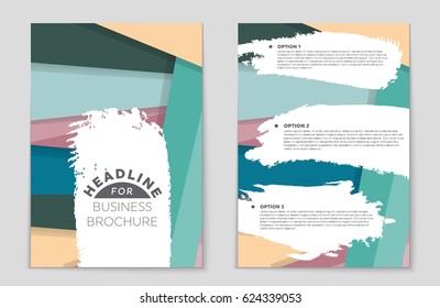 Abstract vector layout background set. For art template design, list, front page, mockup brochure theme style, banner, idea, cover, booklet, print, flyer, book, blank, card, ad, sign, sheet,, a4