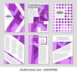 Abstract vector layout background set. For art template design, list, front page, mockup brochure theme style, banner, idea, cover, booklet, print, flyer, book, blank, card, ad, sign, sheet,, a4