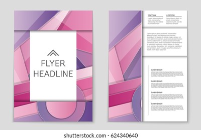 Abstract vector layout background set. For art template design, list, front page, mockup brochure theme style, banner, idea, cover, booklet, print, flyer, book, blank, card, ad, sign, sheet,, a4