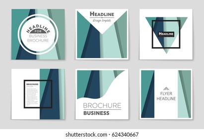 Abstract vector layout background set. For art template design, list, front page, mockup brochure theme style, banner, idea, cover, booklet, print, flyer, book, blank, card, ad, sign, sheet,, a4