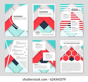Abstract vector layout background set. For art template design, list, front page, mockup brochure theme style, banner, idea, cover, booklet, print, flyer, book, blank, card, ad, sign, sheet,, a4