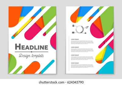 Abstract vector layout background set. For art template design, list, front page, mockup brochure theme style, banner, idea, cover, booklet, print, flyer, book, blank, card, ad, sign, sheet,, a4