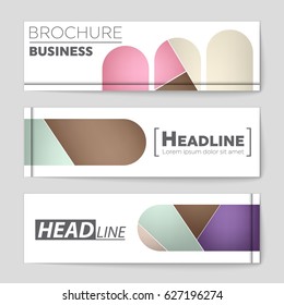 Abstract vector layout background set. For art template design, list, front page, mockup brochure theme style, banner, idea, cover, booklet, print, flyer, book, blank, card, ad, sign, sheet,, 