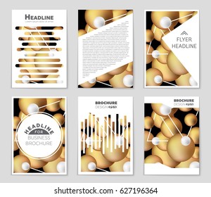 Abstract vector layout background set. For art template design, list, front page, mockup brochure theme style, banner, idea, cover, booklet, print, flyer, book, blank, card, ad, sign, sheet,, a4
