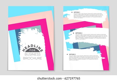 Abstract vector layout background set. For art template design, list, front page, mockup brochure theme style, banner, idea, cover, booklet, print, flyer, book, blank, card, ad, sign, sheet,, a4