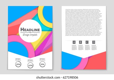Abstract vector layout background set. For art template design, list, front page, mockup brochure theme style, banner, idea, cover, booklet, print, flyer, book, blank, card, ad, sign, sheet,, a4