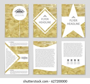Abstract vector layout background set. For art template design, list, page, mockup brochure theme style, banner, idea, cover, booklet, print, flyer, book, blank, card, ad, sign, sheet,, a4.