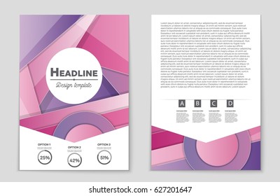 Abstract vector layout background set. For art template design, list, front page, mockup brochure theme style, banner, idea, cover, booklet, print, flyer, book, blank, card, ad, sign, sheet,, a4